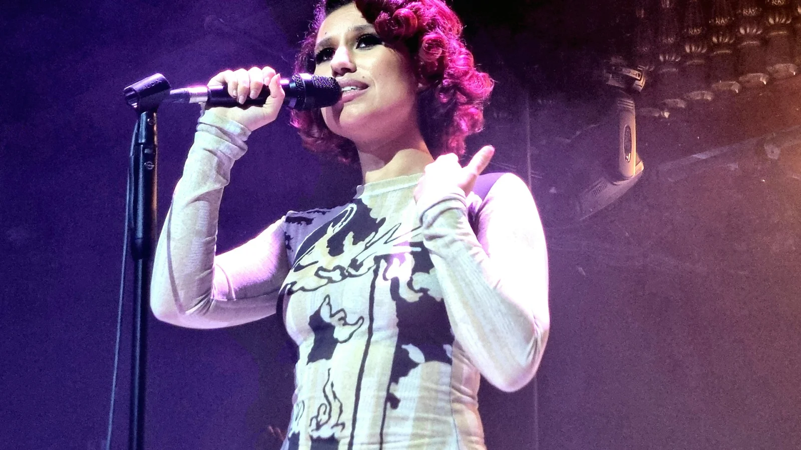 English singer Raye performing at Pryzm, Kingston