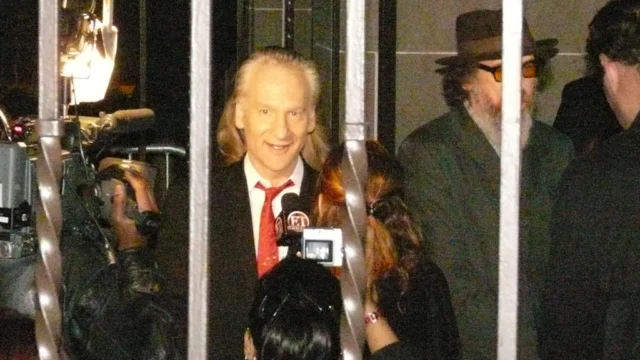 Bill Maher Behind Bars at Tiff '08!! Check out even more great Photos and Videos at: www.tiff.shovine.com