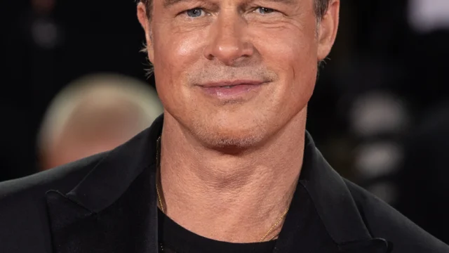 Actor Brad Pitt at the 81st Venice International Film Festival