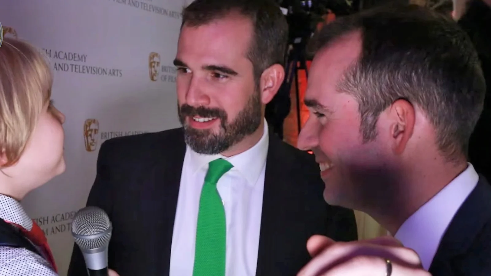 Alexander and Chris Van Tulleken at BAFTA Children's Academy Awards 2015