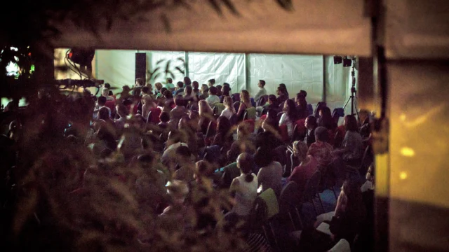 Gathered crowd at the third edition of the CWFF