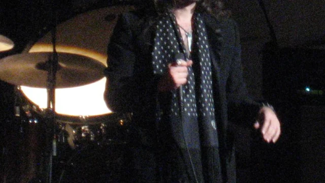 Comic and Morrisey fan Russell Brand performs impromtu stand-up at the London Roundhouse following the cancellation of a Morrissey gig on Fr