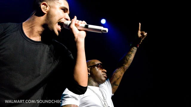 Drake performing live